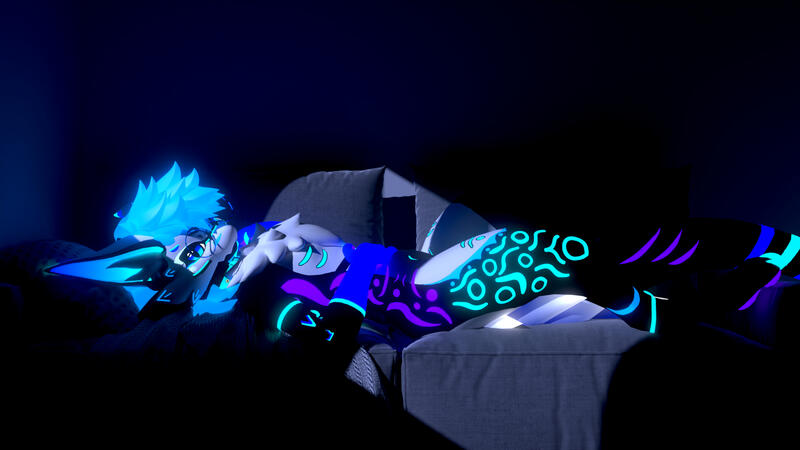 Me on the couch